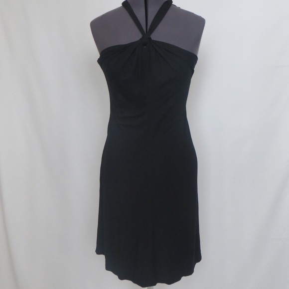 🔴CLEARANCE🔴 Size XS Kenneth Cole Black Halter Dress - Picture 1 of 2